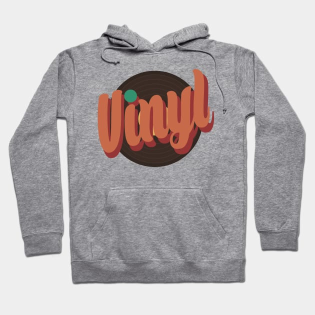 Vinyl Lover Hoodie by Dellan